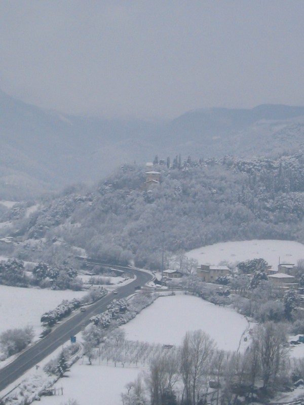 Spoleto e la neve